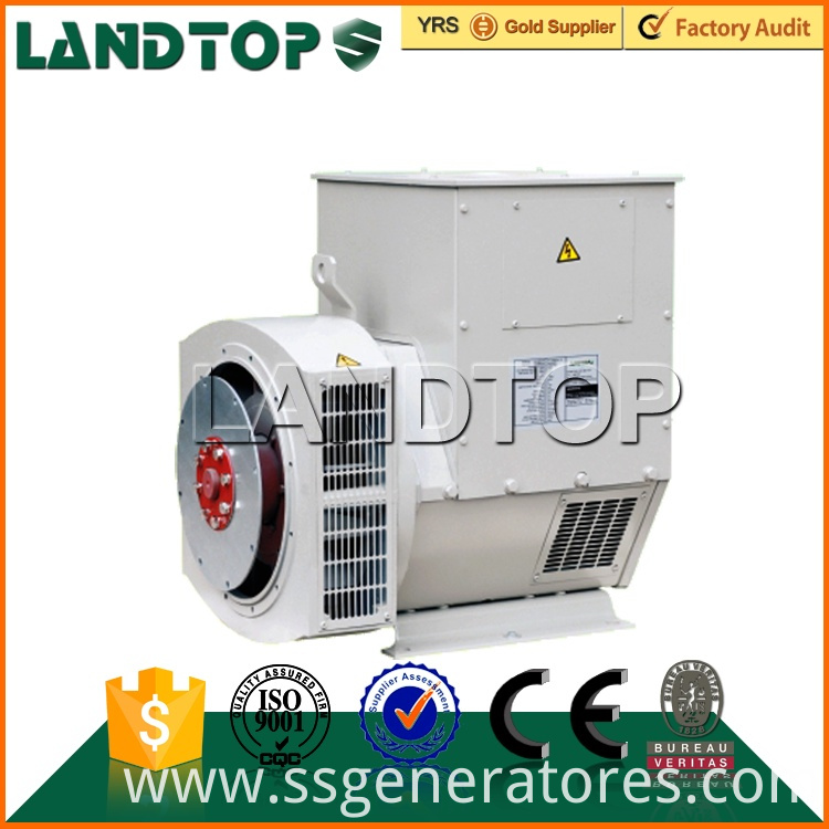 TOP brushless 440V AC 3 phase 80kVA alternator 220V 5kw